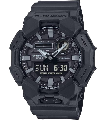 Amazon.com: G-Shock Casio Digital Black Resin Strap Watch - GD-010